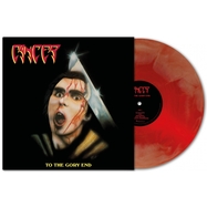 Front View : Cancer - TO THE GORY END (LIM TRANSPARENT RED / SILVER VINYL) - Peaceville / 2982321PEV