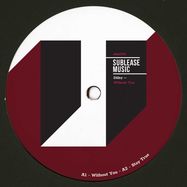 Front View : Dilby - WITHOUT YOU (BLACK VINYL) - Sublease Music / SLM050B
