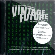 Front View : V/A (mixed by Serge) - VINTAGE FUTURE (CD) - Clone / CCD8