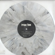 Front View : Prime Time - JEUDI NOIR EP (GREY MARBLED VINYL) - Sharivari Records / SHV001