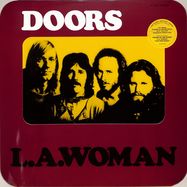 Front View : The Doors - L.A.WOMAN (Yellow Indie LP) - Rhino / 0081227827328_indie