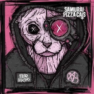 Front View : Samurai Pizza Cats - YOU RE HELLCOME (LIMITED MARBLED WHITE BLACK VINYL (LP) - Easthaven Records / 197190138948