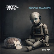 Front View : Mental Note - BATTERIES NOT INCLUDED (BRAIN SOLD SEPARATELY) (BLUE VINYL) - No Static - Automatic / NSA014