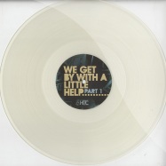 Front View : Nicholas / Dead Rose - WE GET BY WITH A LITTLE HELP (Clear Vinyl) - House Is The Cure / HITCV003