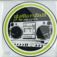 Front View : DJ Manatane - GHETTOMANIAC EP (PICTURE VINYL) - Ghettomania / GR05