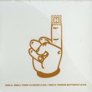 Front View : Pete Bassman - SMALL TOWN ILLUSION / POISON BUTTERFLY (7 INCH) - Hoga Nord Rekords / HNR005