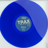 Front View : Jordan Fields - TRAX IN THE CITY EP V2 (CLEAR BLUE VINYL) - Downtown 304  / dt304v006