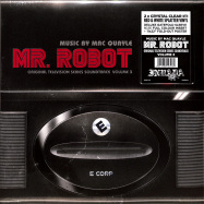 Front View : Mac Quayle - MR. ROBOT VOL. 3 O.S.T. (LTD CLEAR / RED & WHITE SPLATTER 2LP) - Invada Records / LSINV189LPCOL