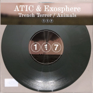 Front View : ATIC & Exosphere - TRENCH TERROR (MARBLED VINYL) (10 INCH) - 117 Recordings / 117004