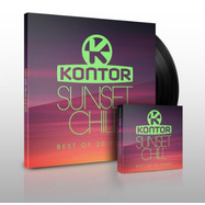 Front View : Various - KONTOR SUNSET CHILL-BEST OF 20 YEARS (4LP) - Kontor Records / 1028206KON