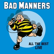 Front View : Bad Manners - ALL THE BEST LIVE (COLORED LP) (LP) - Secret / SECLP237R