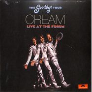 Front View : Cream - GOODBYE TOUR - LIVE 1968 (LTD BLUE 2LP) - Polydor / 3507535