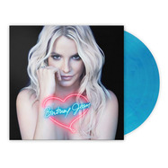 Front View : Britney Spears - BRITNEY JEAN / MARBLED VINYL: TRANSPARENT-BLUE (LP) - Sony Music Catalog / 19658779181