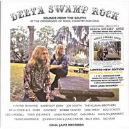 Front View : Various Artists - DELTA SWAMP ROCK (LTD GOLD 2LP) - Soul Jazz / 05245851