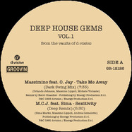 Front View : Various Artists - DEEP HOUSE GEMS VOL.1 - FROM THE VAULTS OF D:VISION - Groovin / GR-12126