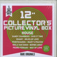 Front View : Various Artists - COLLECTORS PICTURE VINYL BOX - HOUSE (5X12 PICTURE VINYL BOX) - ZYX Music / MAXI BOX LP14 / 8705990