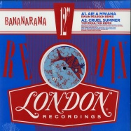 Front View : Bananarama - REMIXED VOL.1 (LTD BLUE VINYL) - London / LMS5521271
