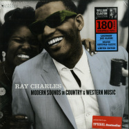 Front View : Ray Charles - MODERN SOUNDS IN COUNTRY & WESTERN MUSIC (180G LP) - Jazz Images / 1019159EL2