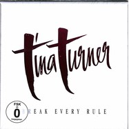 Front View :  Tina Turner - BREAK EVERY RULE (2022 REMASTER) (CD + DVD) - Parlophone Label Group (plg) / 9029623439