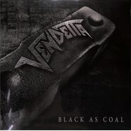 Front View : Vendetta - BLACK AS COAL (LTD.RED VINYL) (LP) - Massacre / MASLR 1332