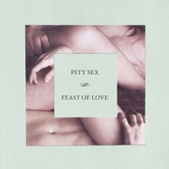 Front View : Pity Sex - FEAST OF LOVE (LTD PINK & GREEN LP) - Run For Cover / 00162179