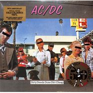 Front View : AC/DC - DIRTY DEEDS DONE DIRT CHEAP / GOLD VINYL (LP) - Sony Music Catalog / 19658834581