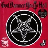 Front View : Friends Of Hell - GOD DAMNED YOU TO HELL (LIM. RED VINYL) (LP) - Plastic Head / RISELP 254R