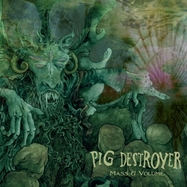 Front View : Pig Destroyer - MASS & VOLUME (CHRISTMAS TREE MARBLE) - Relapse Records / 781676547418