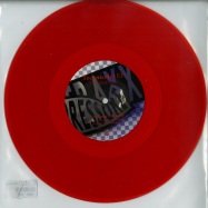 Front View : Vinyl Speed Adjust - TECHNICOLOR (10 INCH , RED TRANSPARENT VINYL - VINYL ONLY) - Pressure Traxx / PTX019