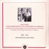 Front View : Louis Armstrong, Ella Fitzgerald & Friends - THE ESSENTIAL JAZZ DUOS 1938-1957 (2LP) - Masters Of Jazz / MOJ107