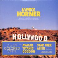 Front View : The City Of Prague Philharmonic Orchestra - JAMES HORNER HOLLYWOOD STORY (TRANSP YELLOW 2LP) - Diggers Factory / DFLP26