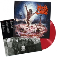 Front View : Morta Skuld - DYING REMAINS (30TH ANNIVERSARY RED VINYL) (LP) - Peaceville / 1080441PEV