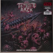 Front View : Torture Rack - PRIMEVAL ONSLAUGHT (HOT PINK SPLATTER VINYL) (LP) - 20 Buck Spin / SPIN 184LPC