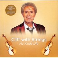 Front View : Cliff Richard - CLIFF WITH STRINGS-MY KINDA LIFE (Blue Vinyl LP) - Warner Music International / 505419773414