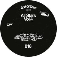 Front View : Various Artists - ALL STARS VOL. 4 - End Of Dayz / DAYZ018