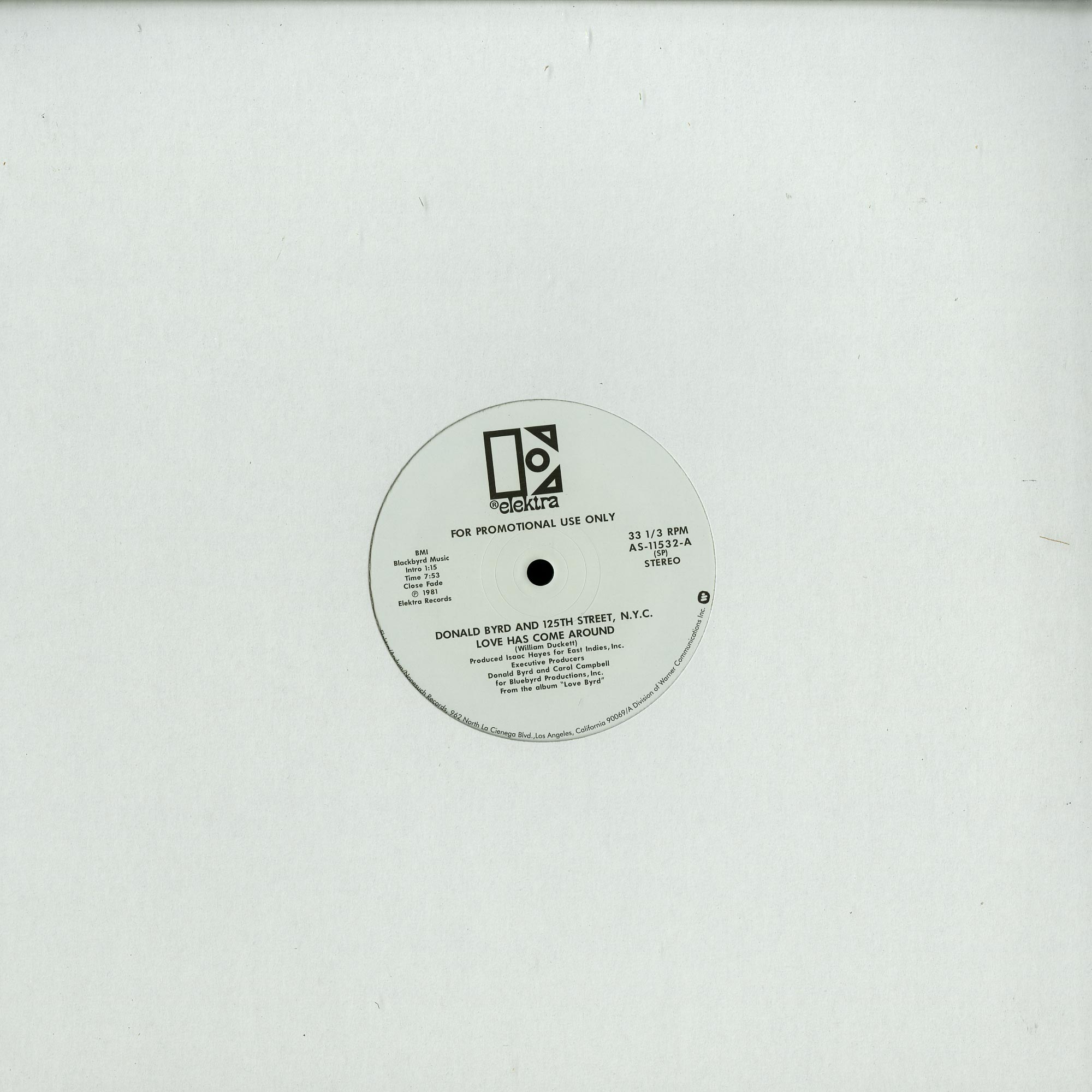 Donald Byrd And 125th Street Love Has Come Around decks de