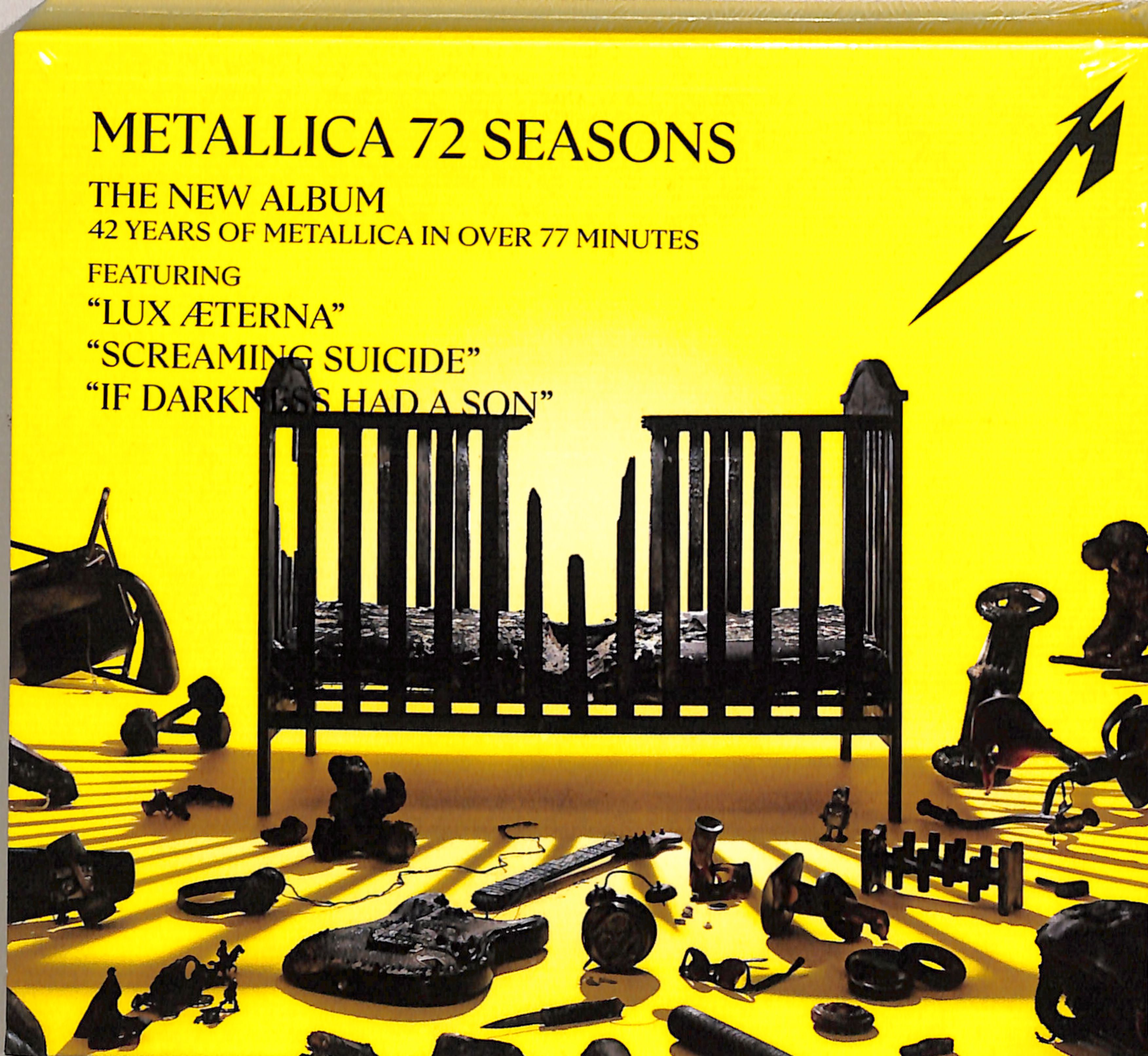 New album 2023. Металлика 72 Seasons. Metallica 72 Seasons CD. Metallica 72 Seasons обложка. Metallica - 72 Seasons (2023).