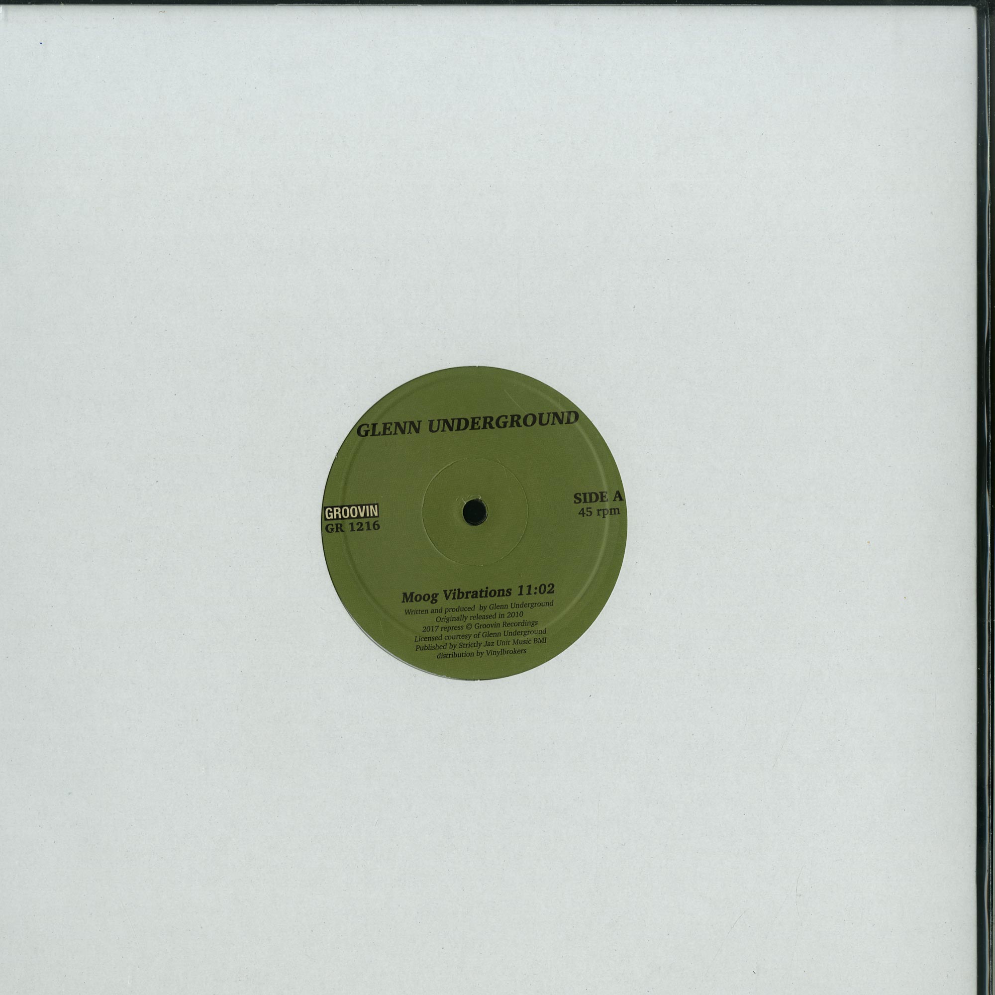 Glenn Underground - MOOG VIBRATIONS / URBAN FLIGHT TO ATINER