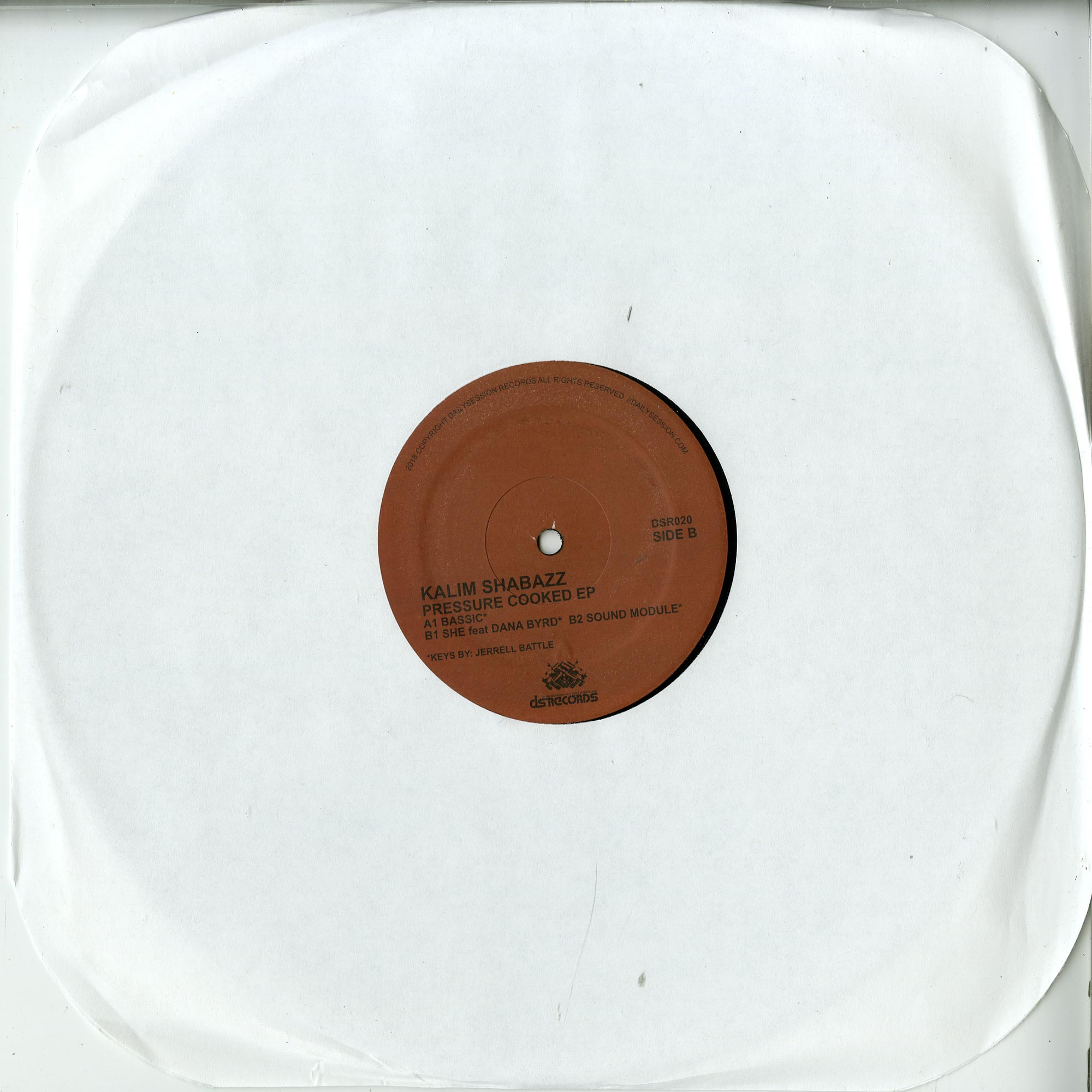 Kalim Shabazz / Pressure Cooked EP Kalim Shabazz / Pressure Cooked EP