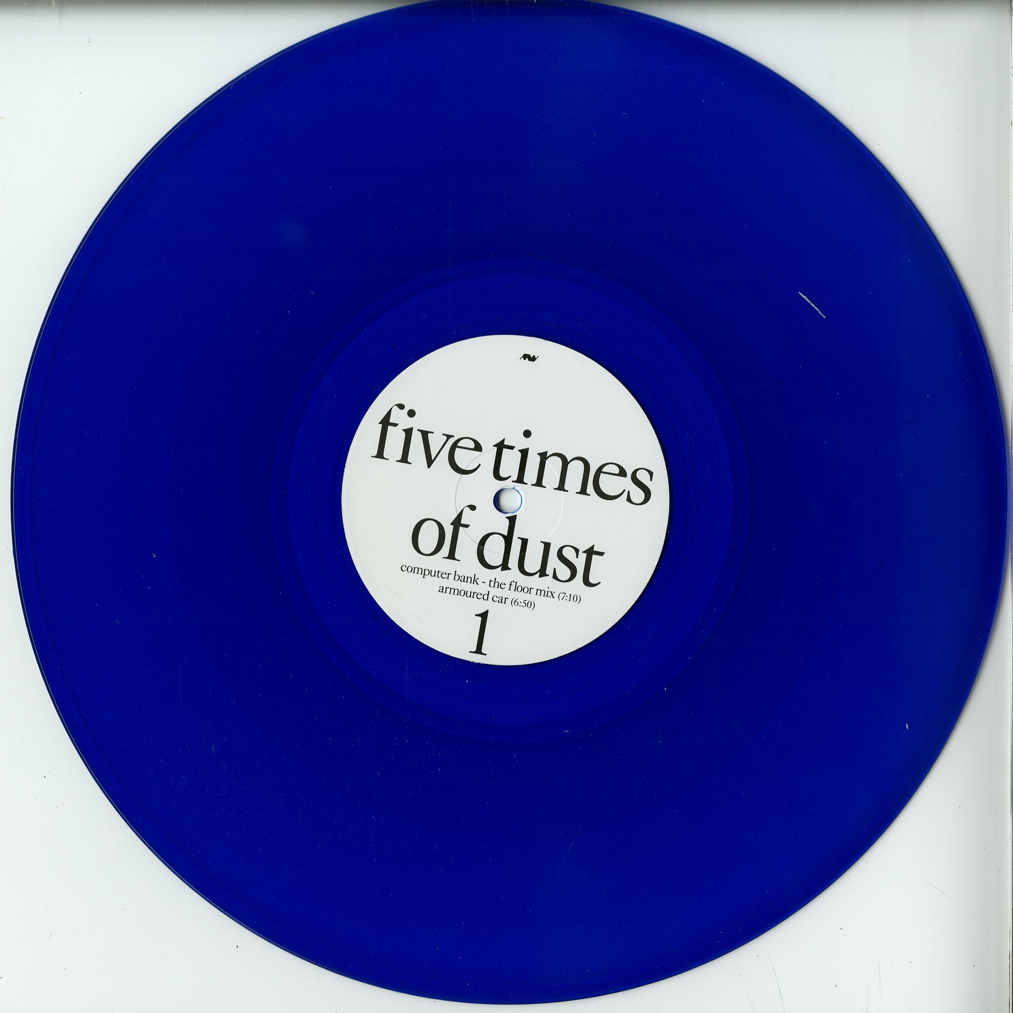 Five Times Of Dust / Unovidual & Tara Cross - the floor mixes (coloured  vinyl)