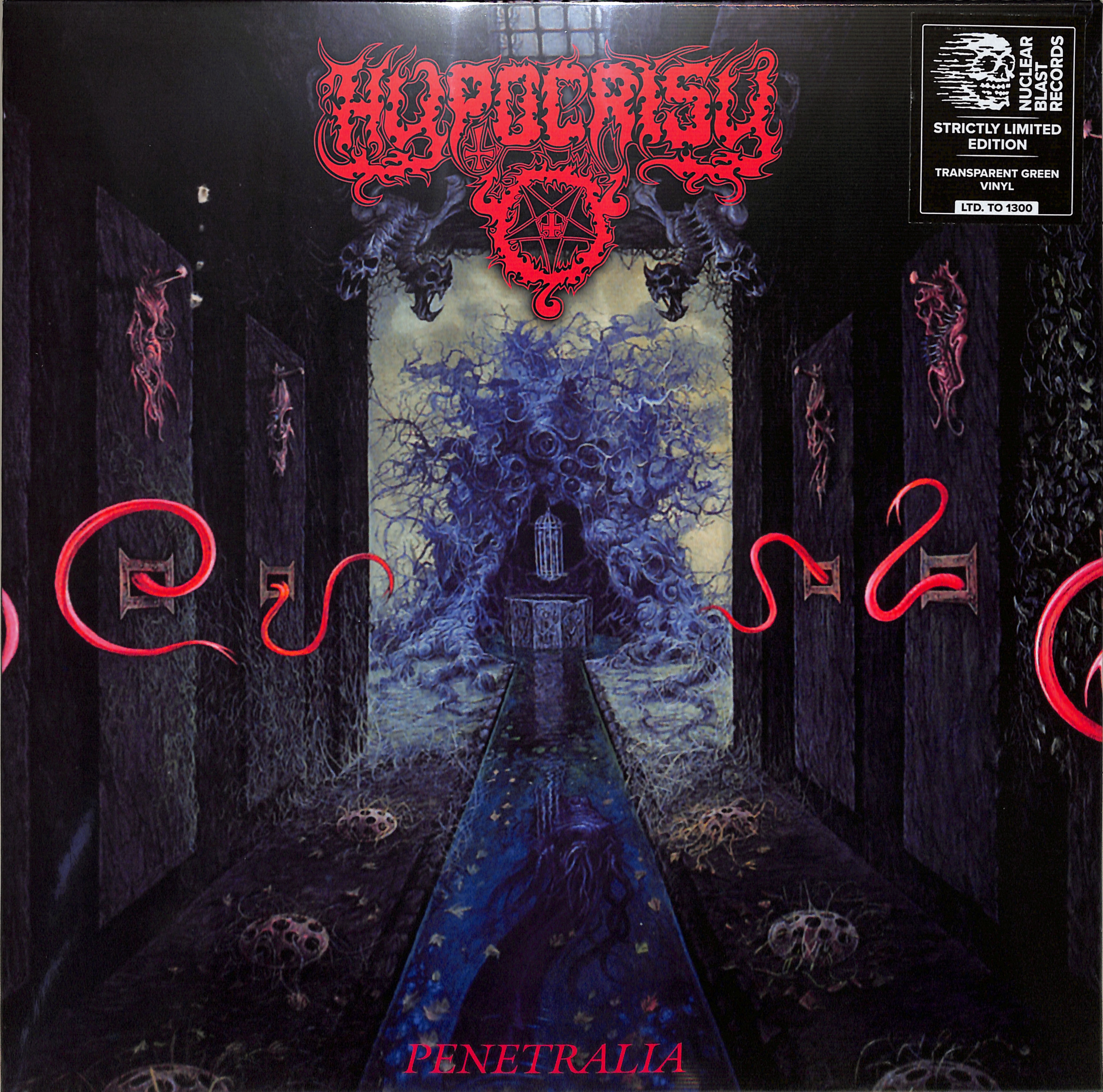 Hypocrisy ‎/ Penetralia レコード Hypocrisy – Penetralia – Vinyl (Blue, LP, Album), 1992