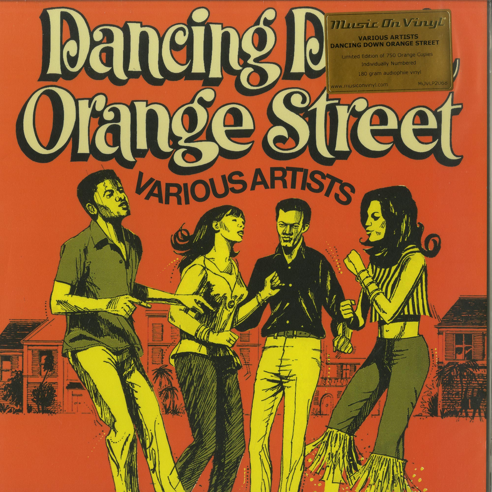 Various artists. Dance Street пластинка. Orange Street. Orange down.