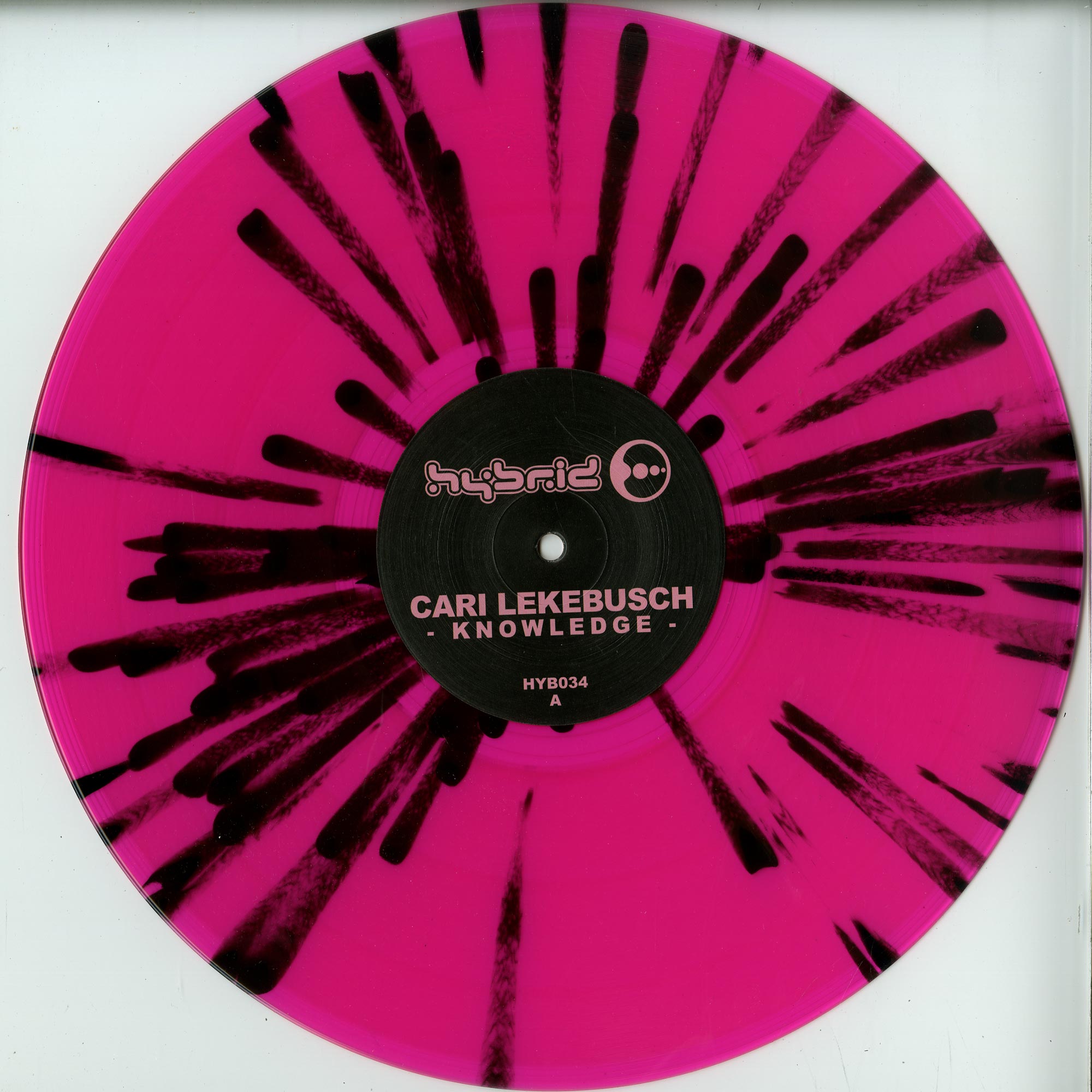 Cari Lekebusch - knowledge (pink / black splatter vinyl)