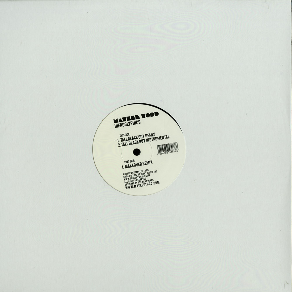Maylee Todd / EscapologyとHieroglyphics Maylee Todd – Hieroglyphics – Vinyl (7