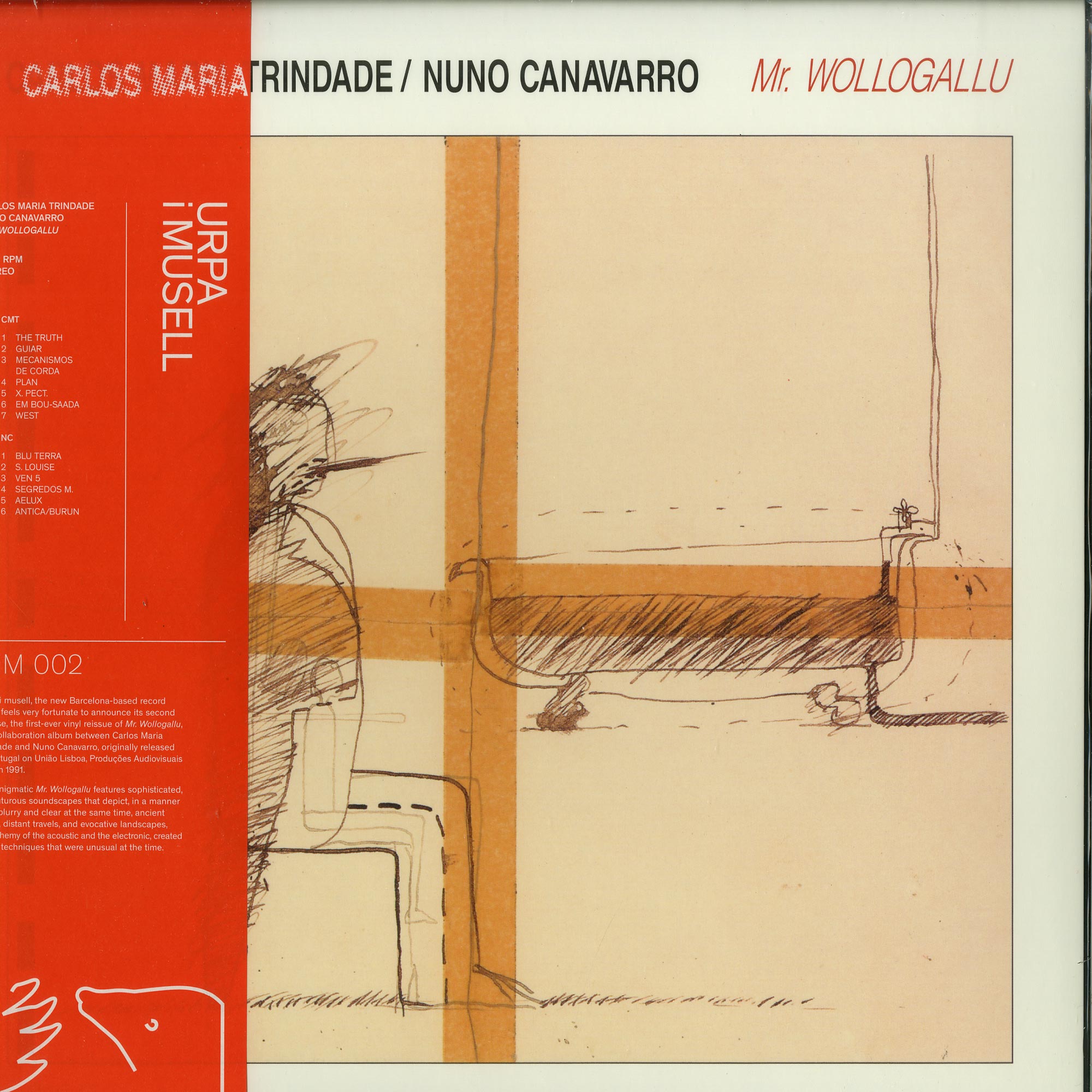 LP レコード　Nuno Canavarro – Mr. Wollogallu Carlos Maria Trindade / Nuno Canavarro: Mr. Wollogallu Album
