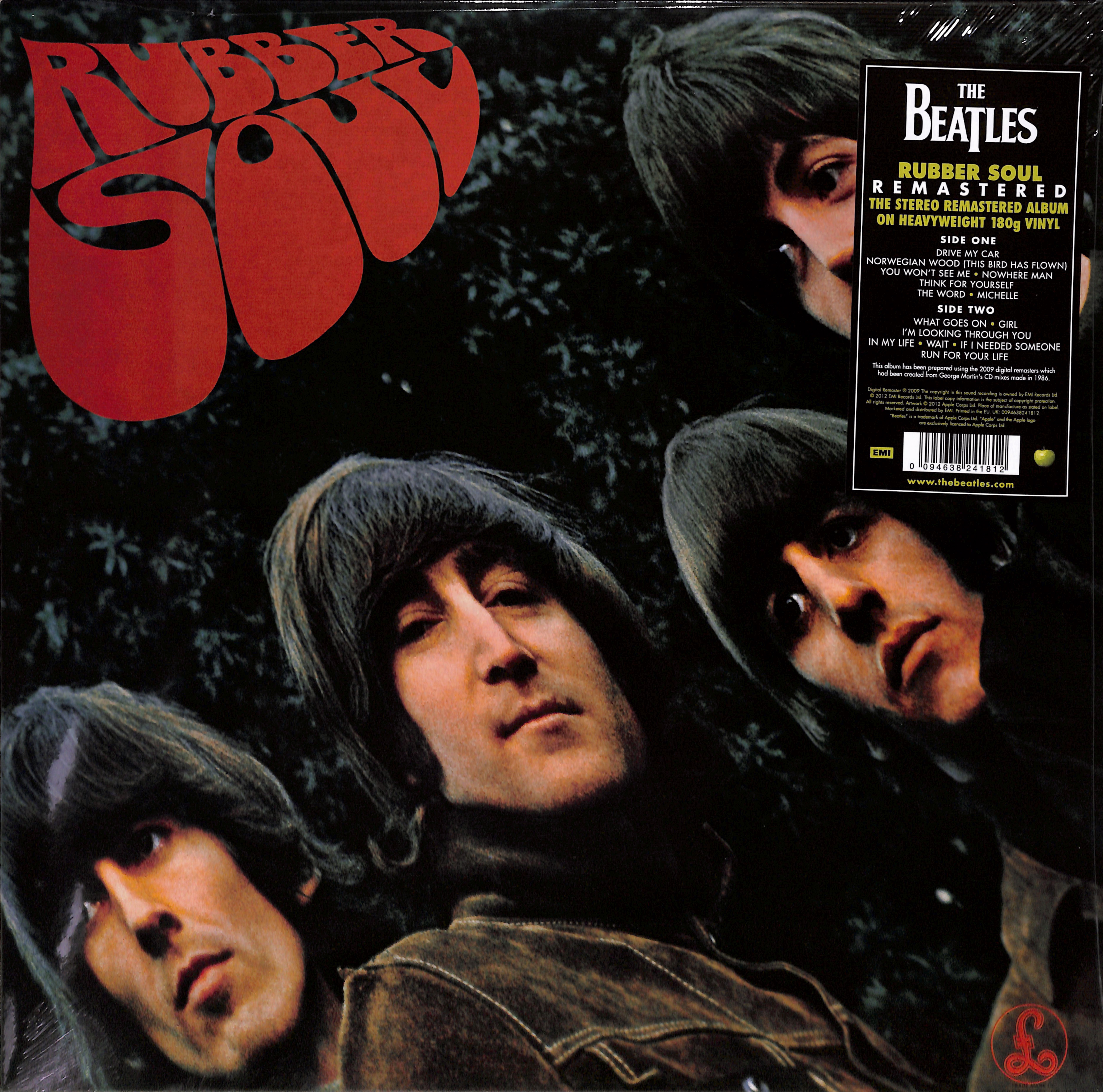 The Beatles – Rubber Soul – Vinyl (LP, Album, Reissue), 1977