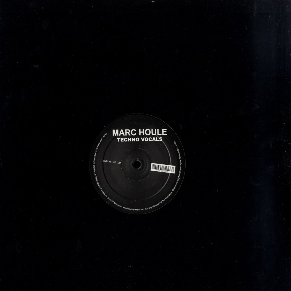 techno vocals marc houle