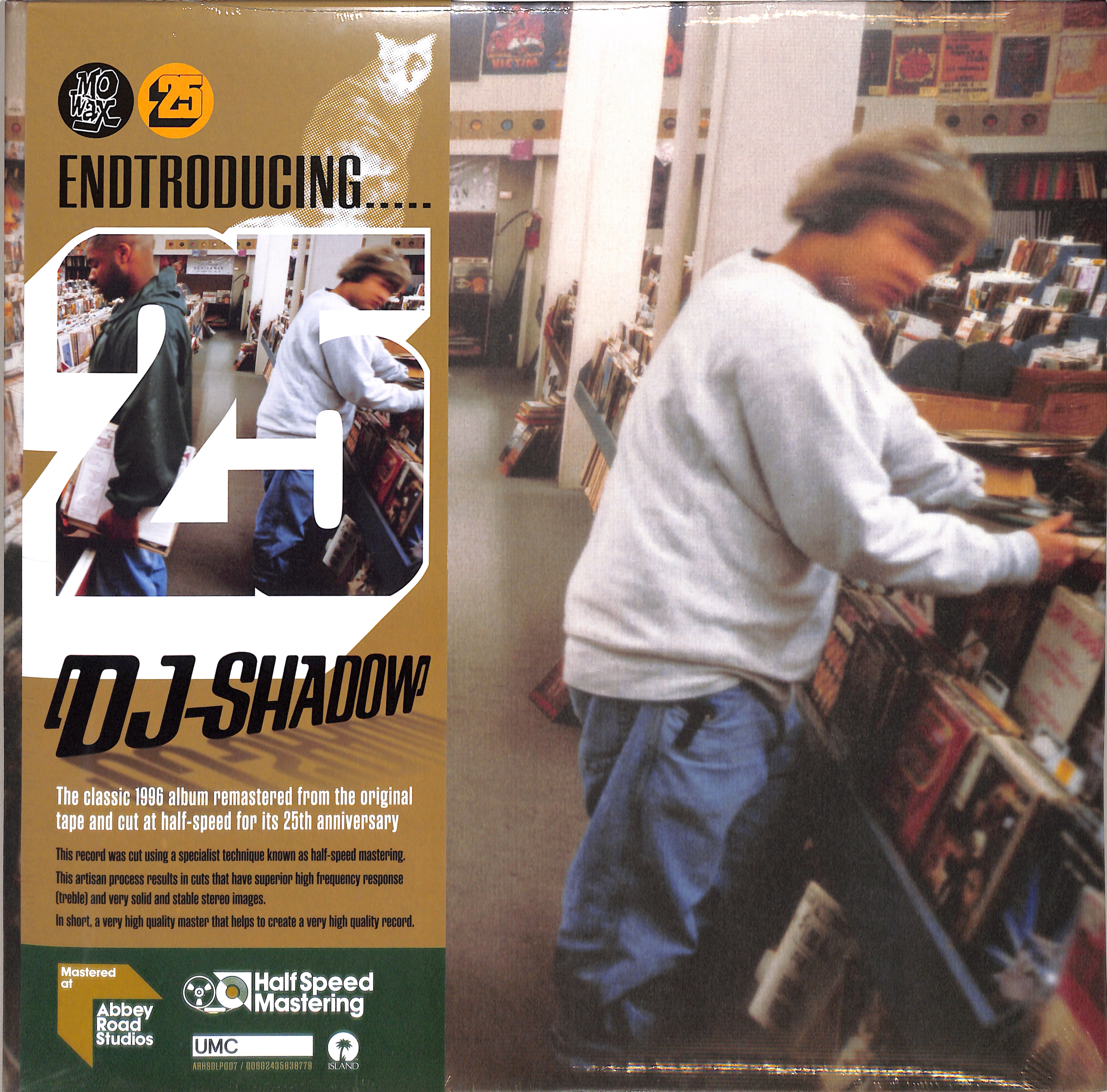 DJ Shadow Endtrodtucing UKオリジナル盤2LP DJ Shadow Endtrodtucing UKオリジナル盤2LP