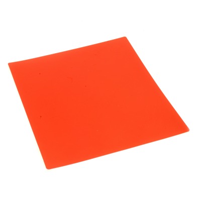 Vinyl Trennwand - Rot (320x250x1mm / Round Corners)