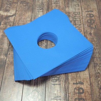 100x Innenhuellen 12Inch (Blau, unfuettert ohne Eckschnitt, 80g)